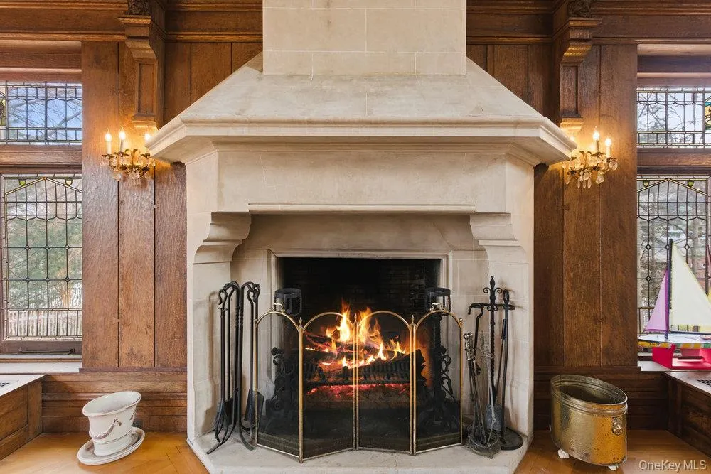sandstone fireplace sandstone fireplace