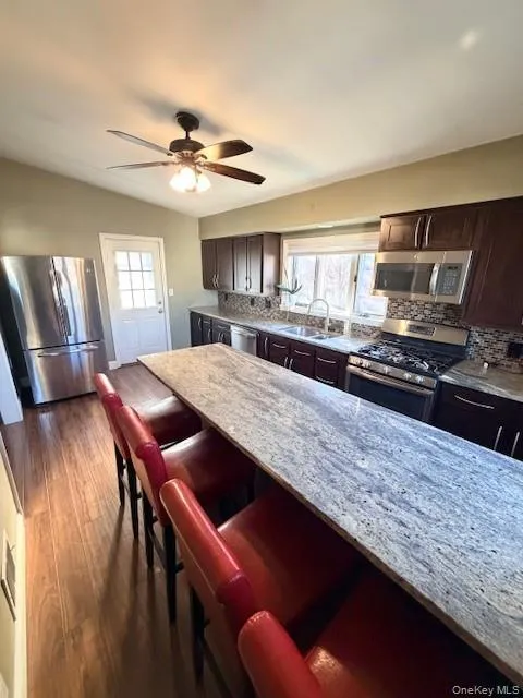 Kitchen View W/ Deck Door Kitchen View W/ Deck Door