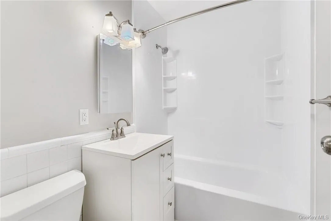 Hall bath with tub Hall bath with tub