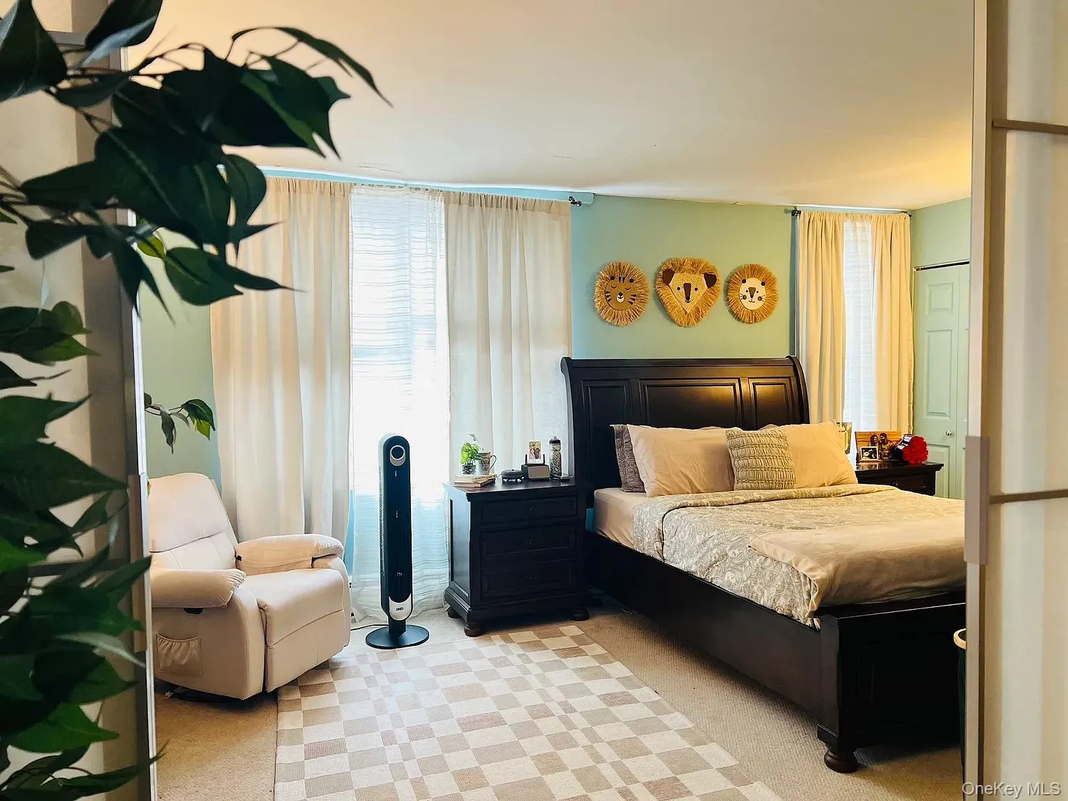 View of carpeted bedroom View of carpeted bedroom