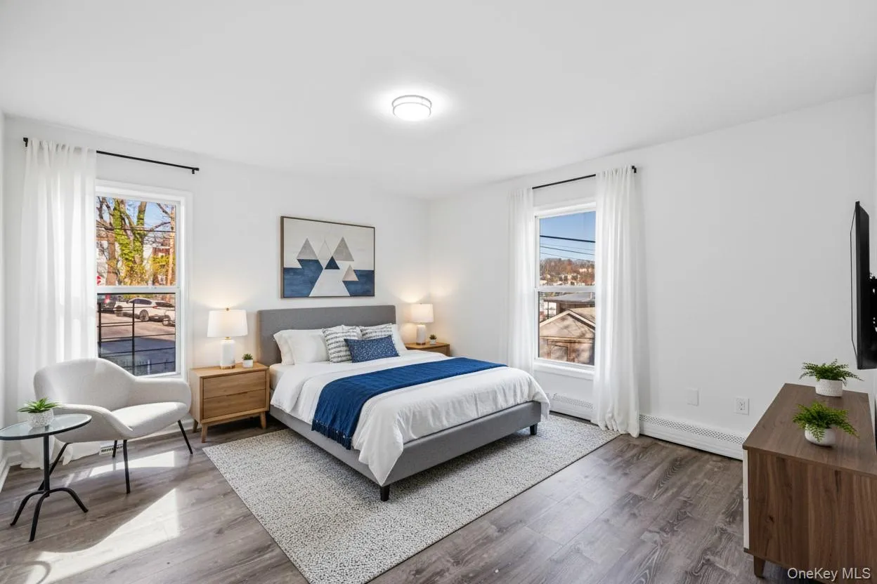 Virtually staged second bedroom Virtually staged second bedroom