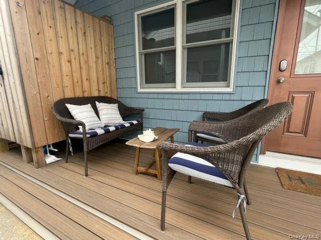 View of wooden deck View of wooden deck