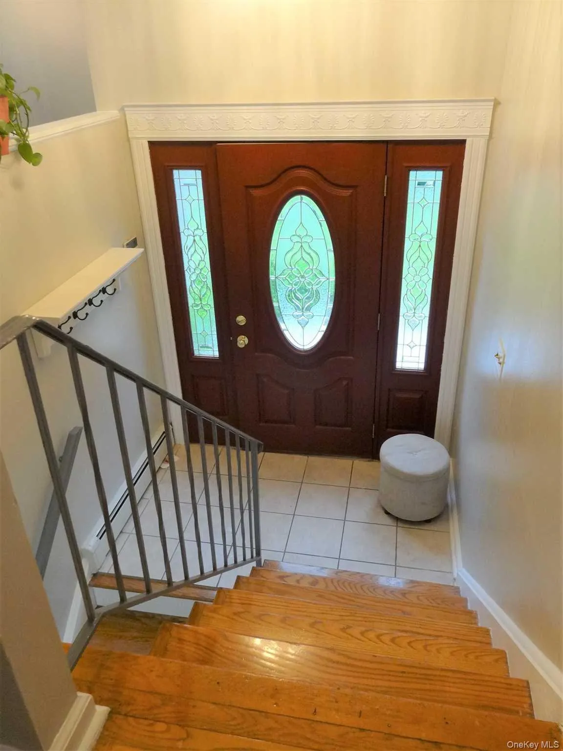 Stairs to landing Stairs to landing