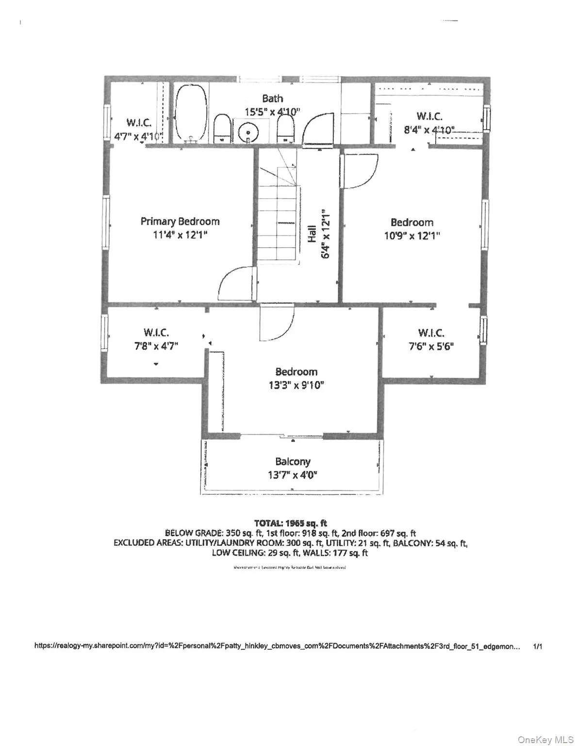 View of 2 level floor plan View of 2 level floor plan