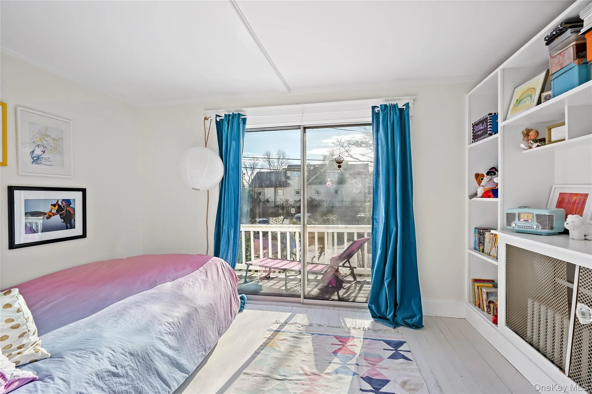 Bedroom with private deck and walk in closet Bedroom with private deck and walk in closet