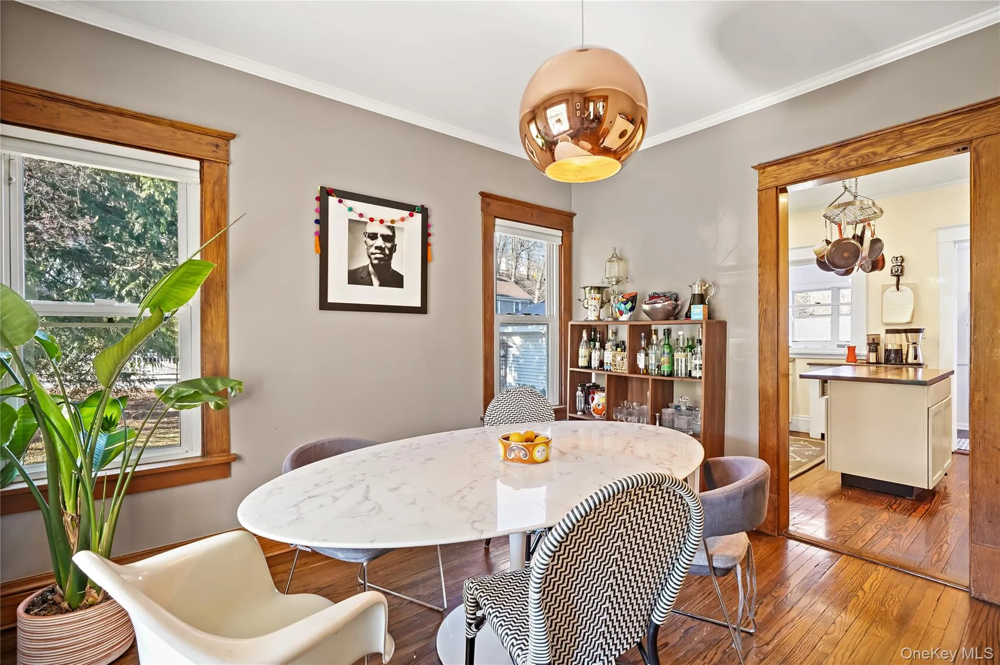 Dining Room with hardwood flooring. Dining Room with hardwood flooring.