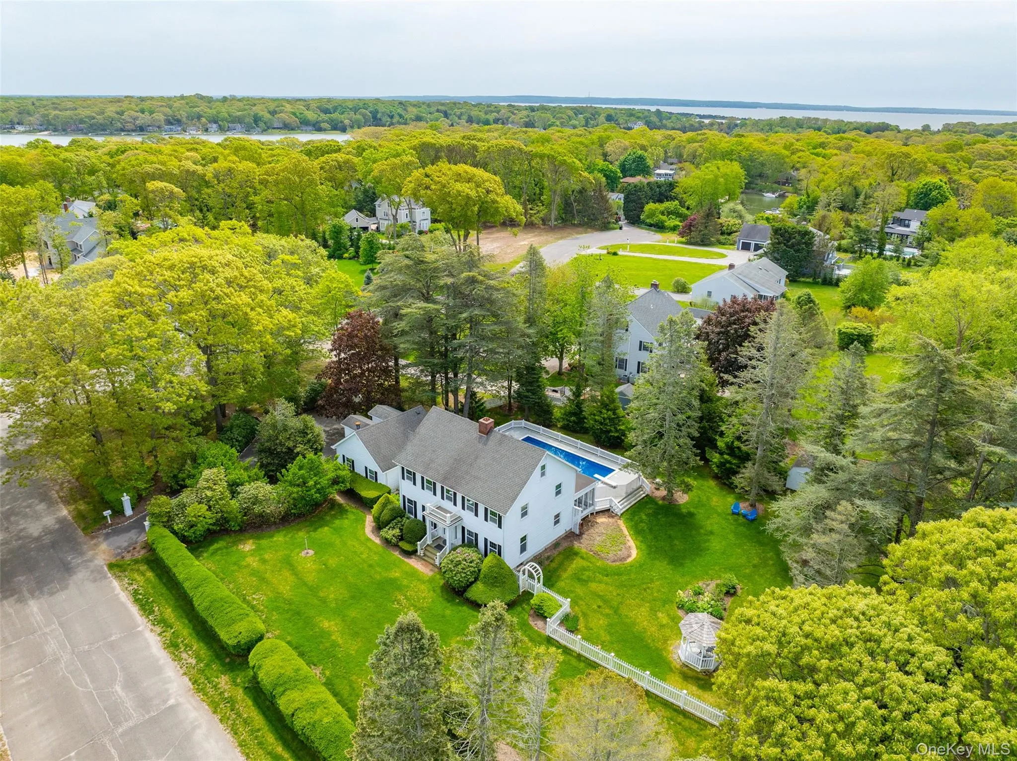 Aerial view of property and surrounding area Aerial view of property and surrounding area