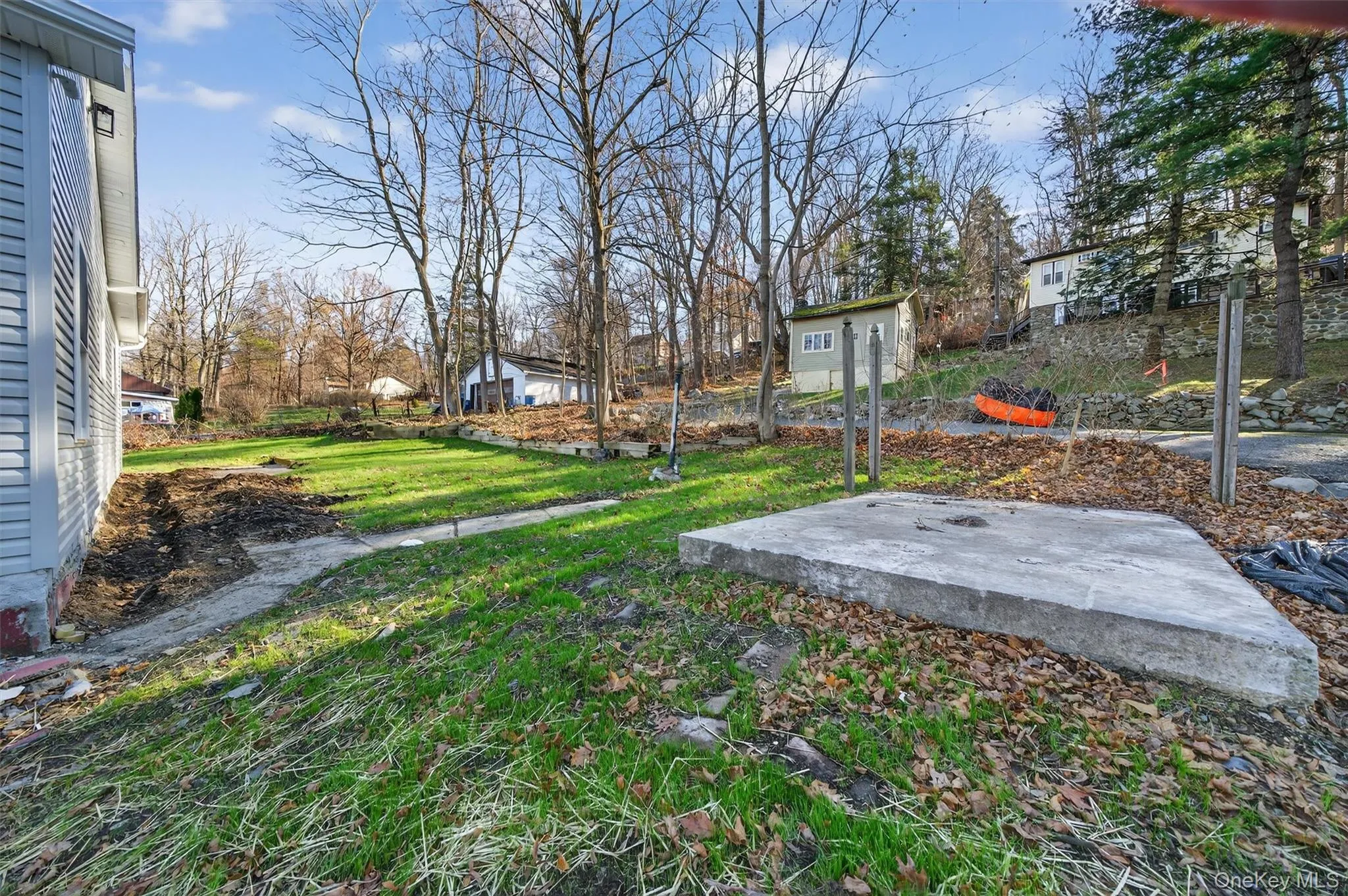 View of green lawn View of green lawn