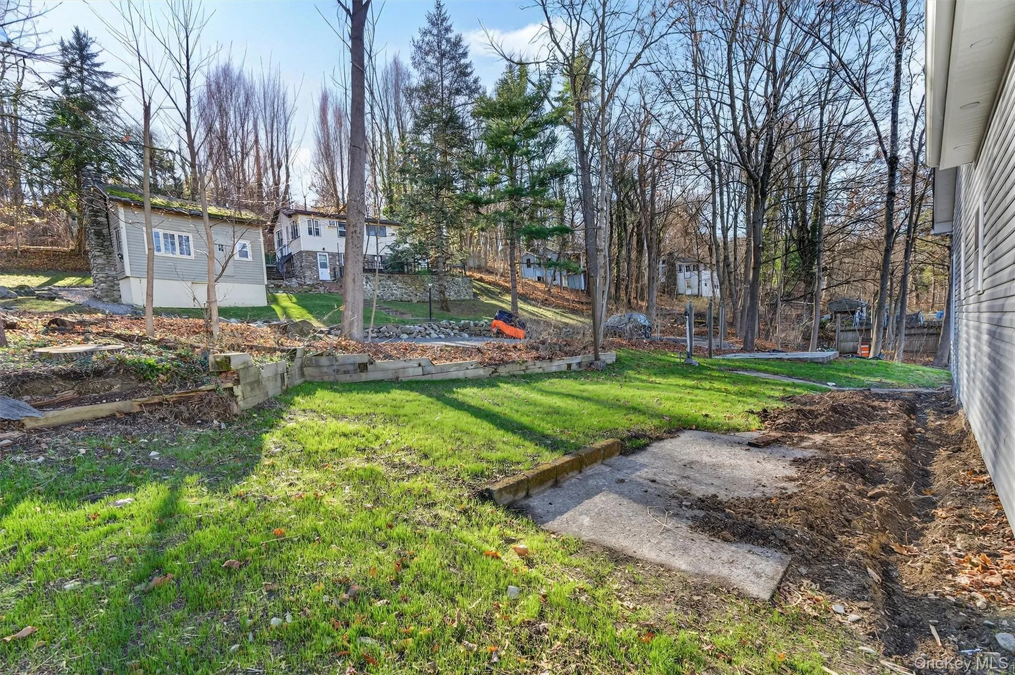 View of grassy yard View of grassy yard
