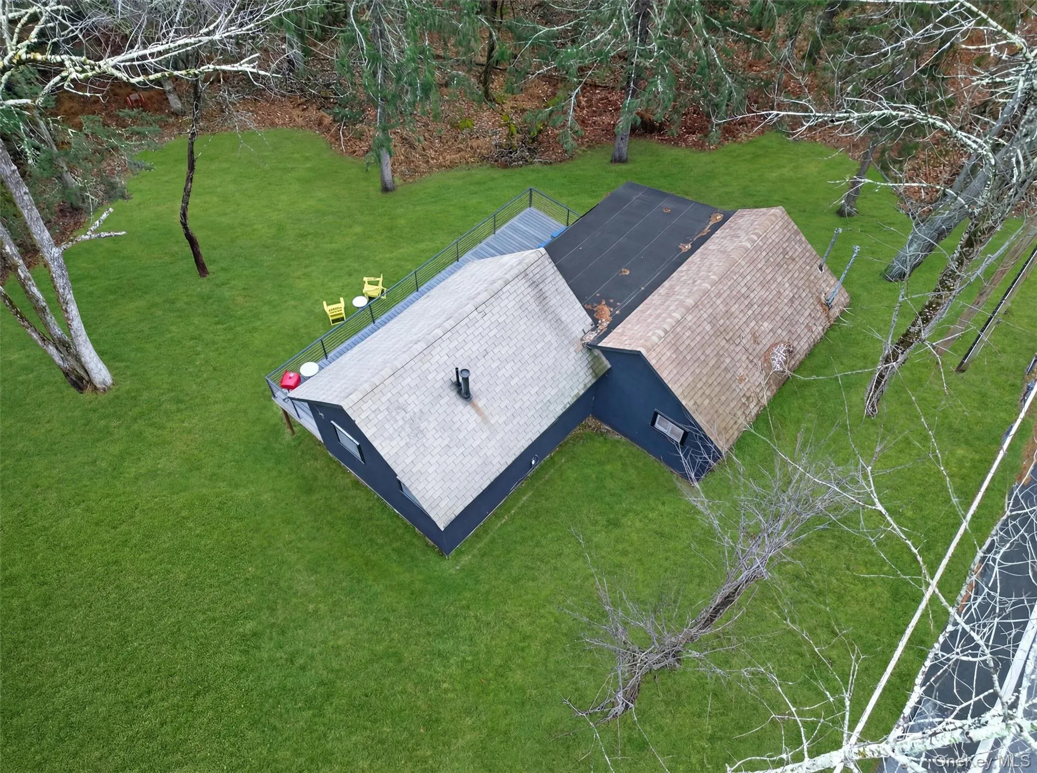 Aerial view of property and surrounding area Aerial view of property and surrounding area