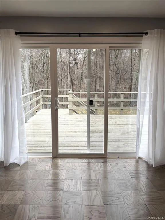 View of doorway to outside View of doorway to outside