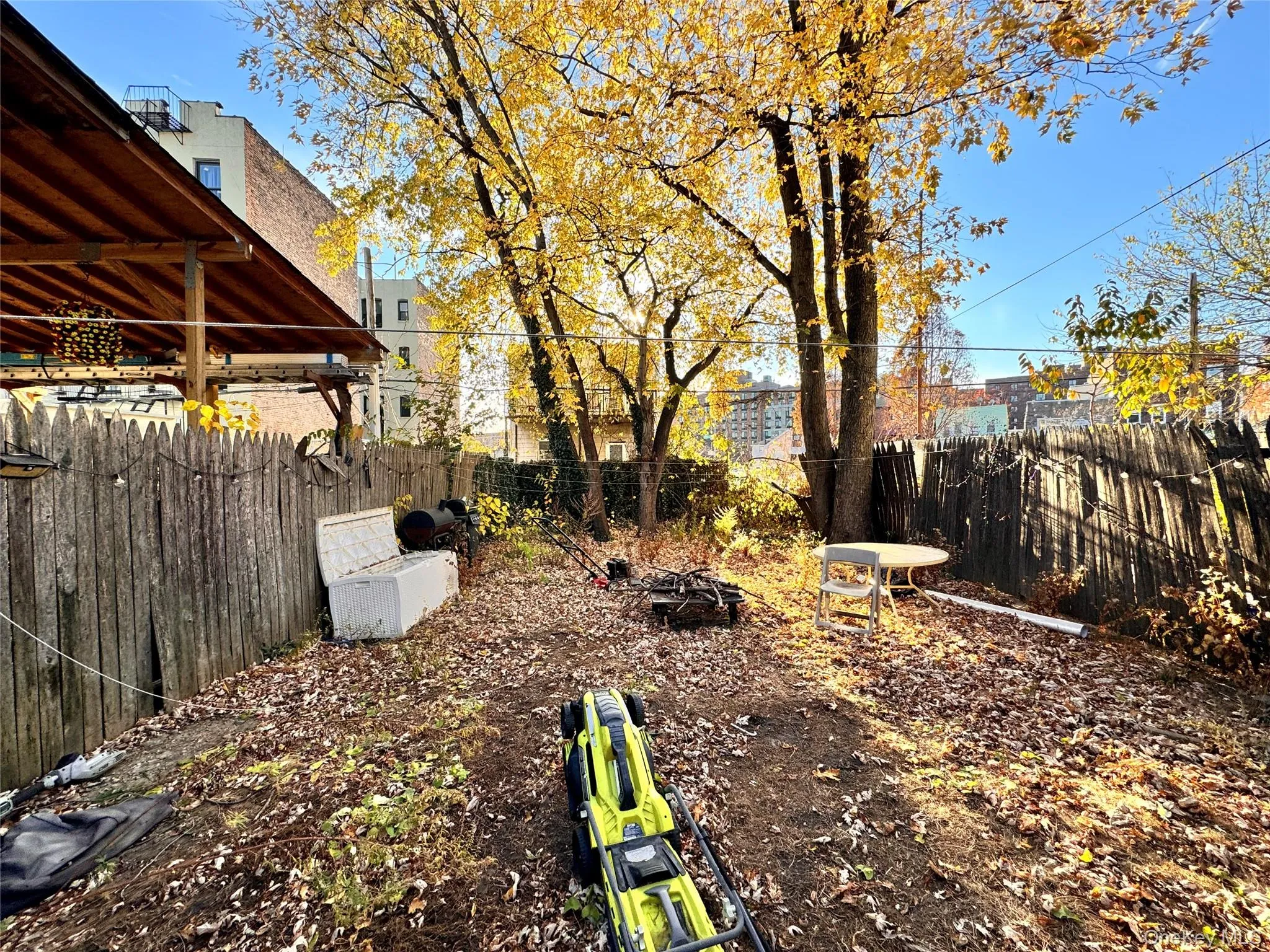 View of fenced backyard View of fenced backyard