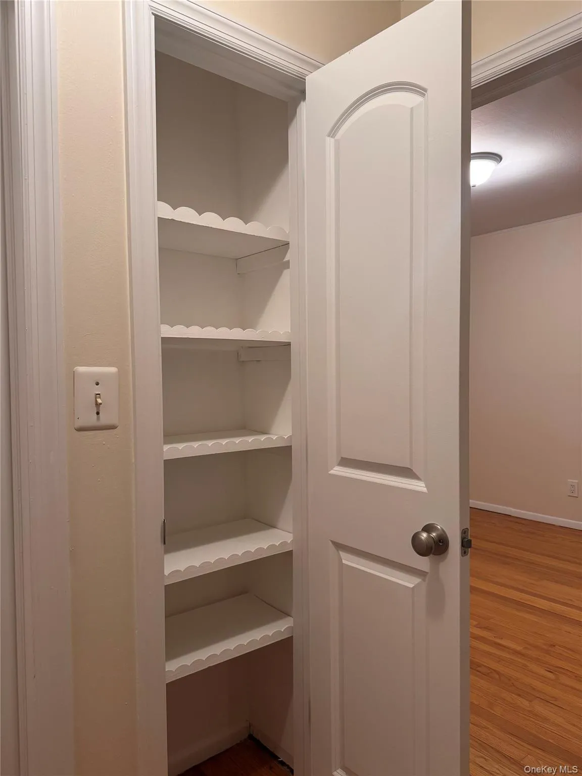 Linen closet on second floor Linen closet on second floor