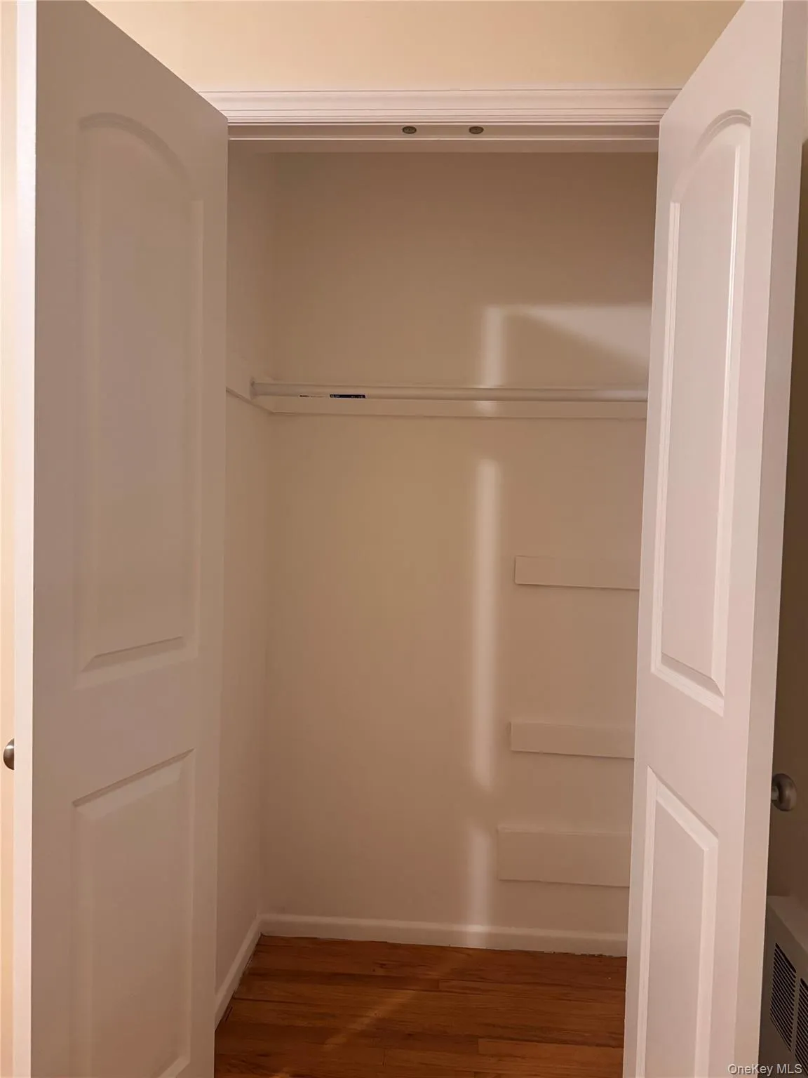 View of closet in bedroom 1 View of closet in bedroom 1