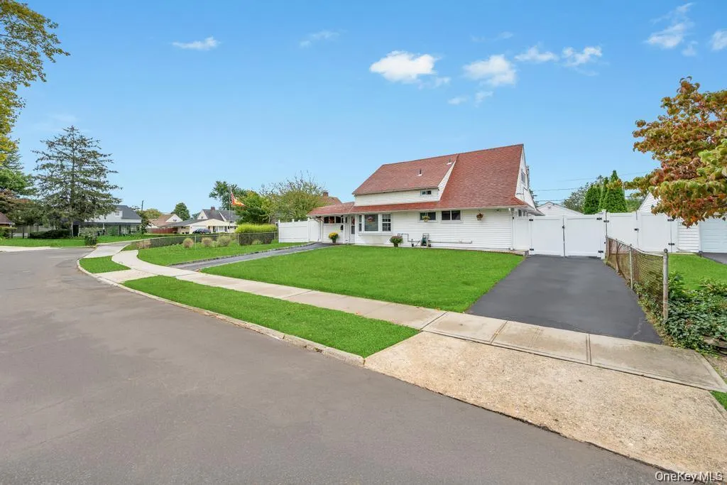 View of front of home with a gate View of front of home with a gate