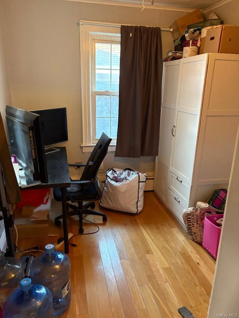 Office featuring light wood-type flooring Office featuring light wood-type flooring