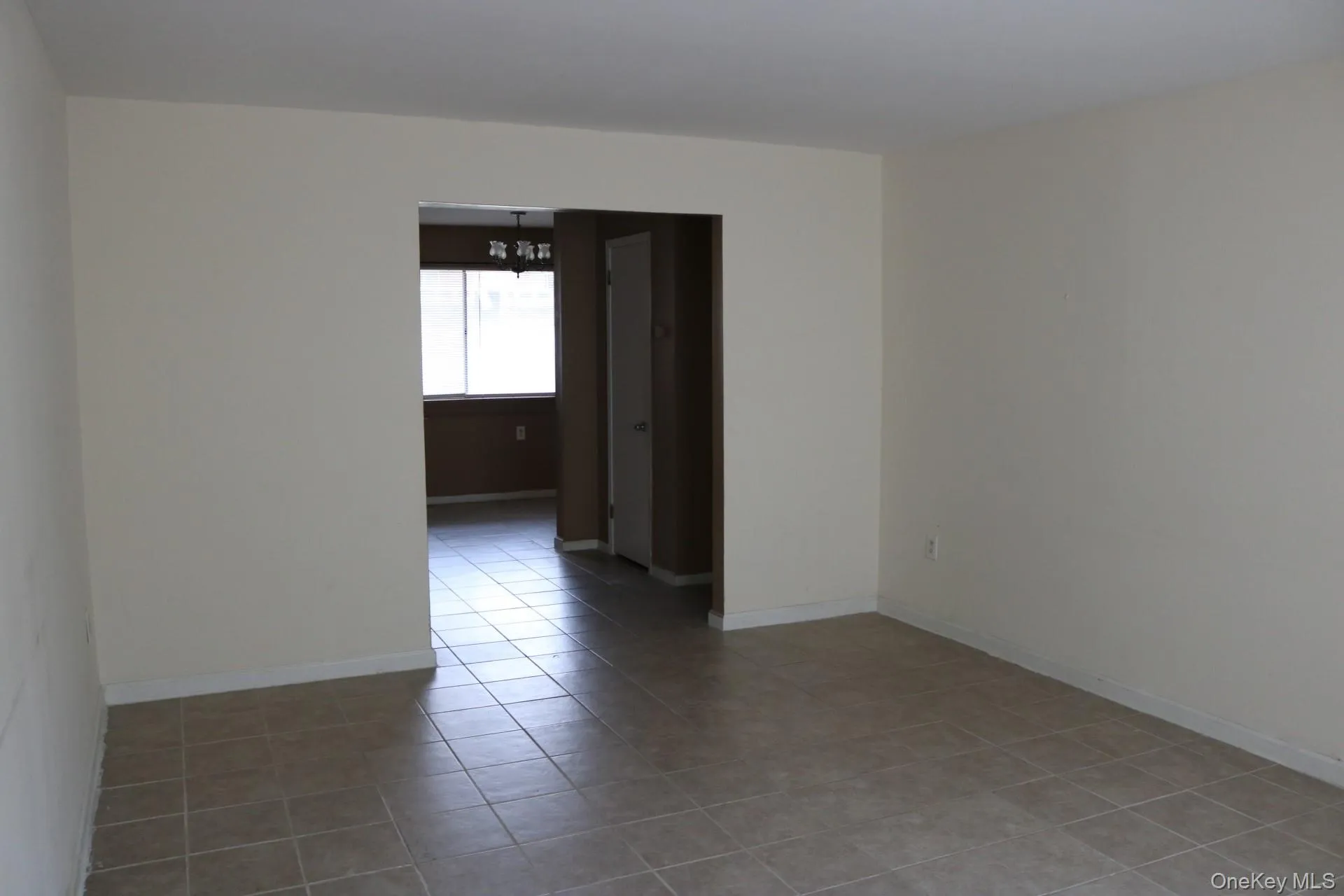 View of tiled spare room View of tiled spare room