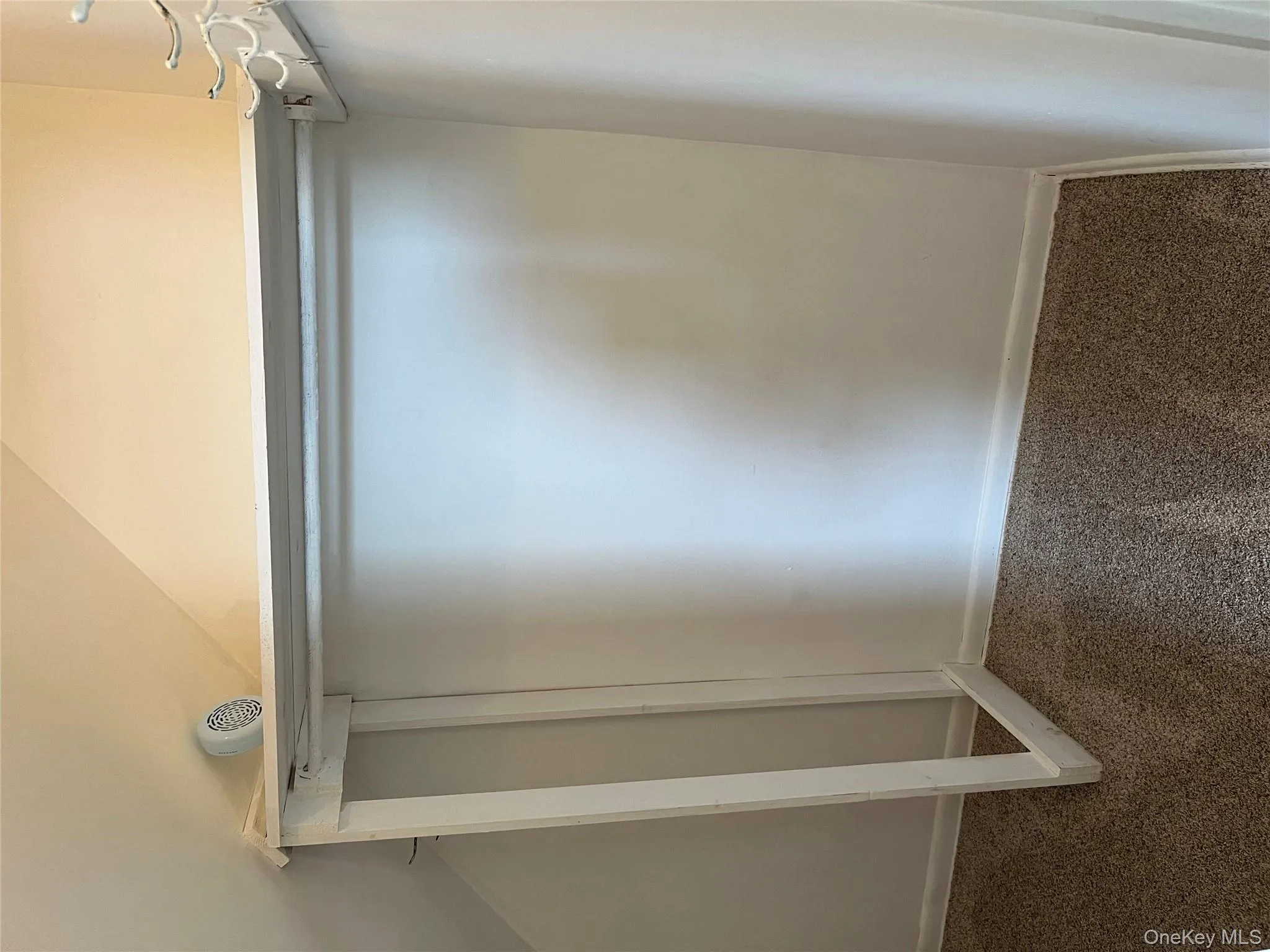 Walk in closet for master bedroom on second floor Walk in closet for master bedroom on second floor