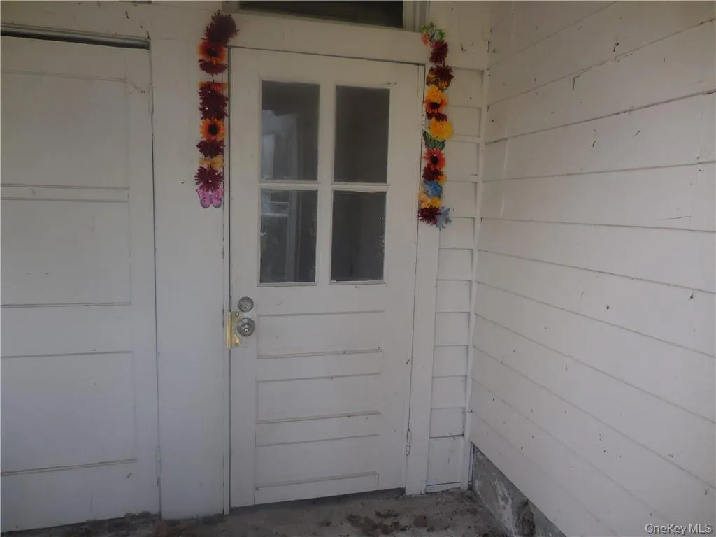 Interior second door from the foyer into the apartment. Interior second door from the foyer into the apartment.