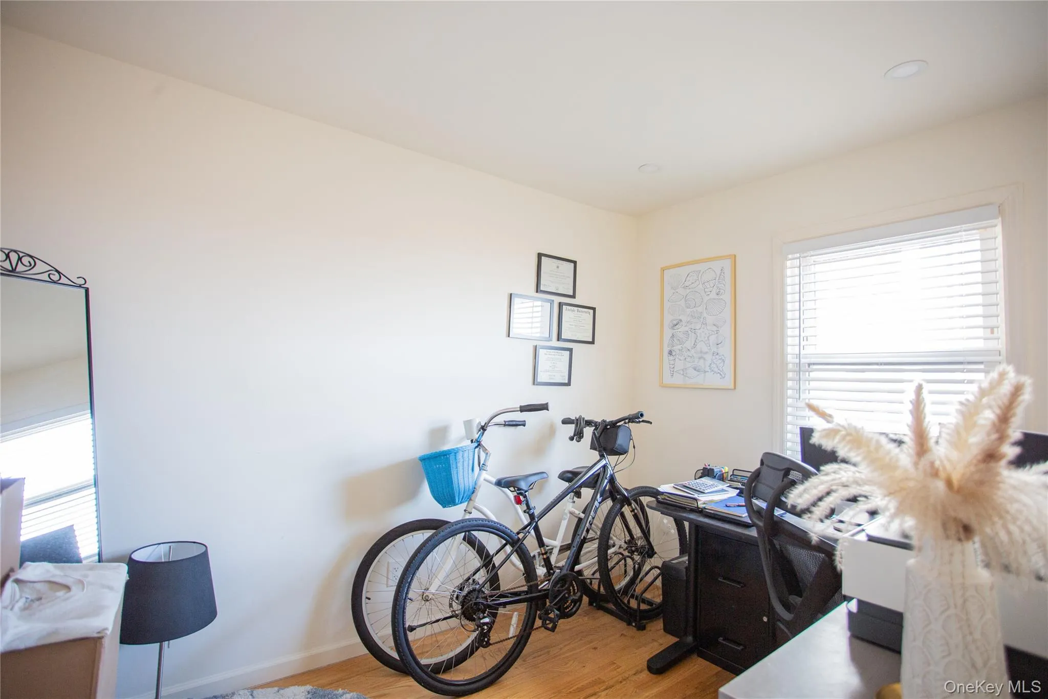 Office featuring light wood finished floors and baseboards Office featuring light wood finished floors and baseboards