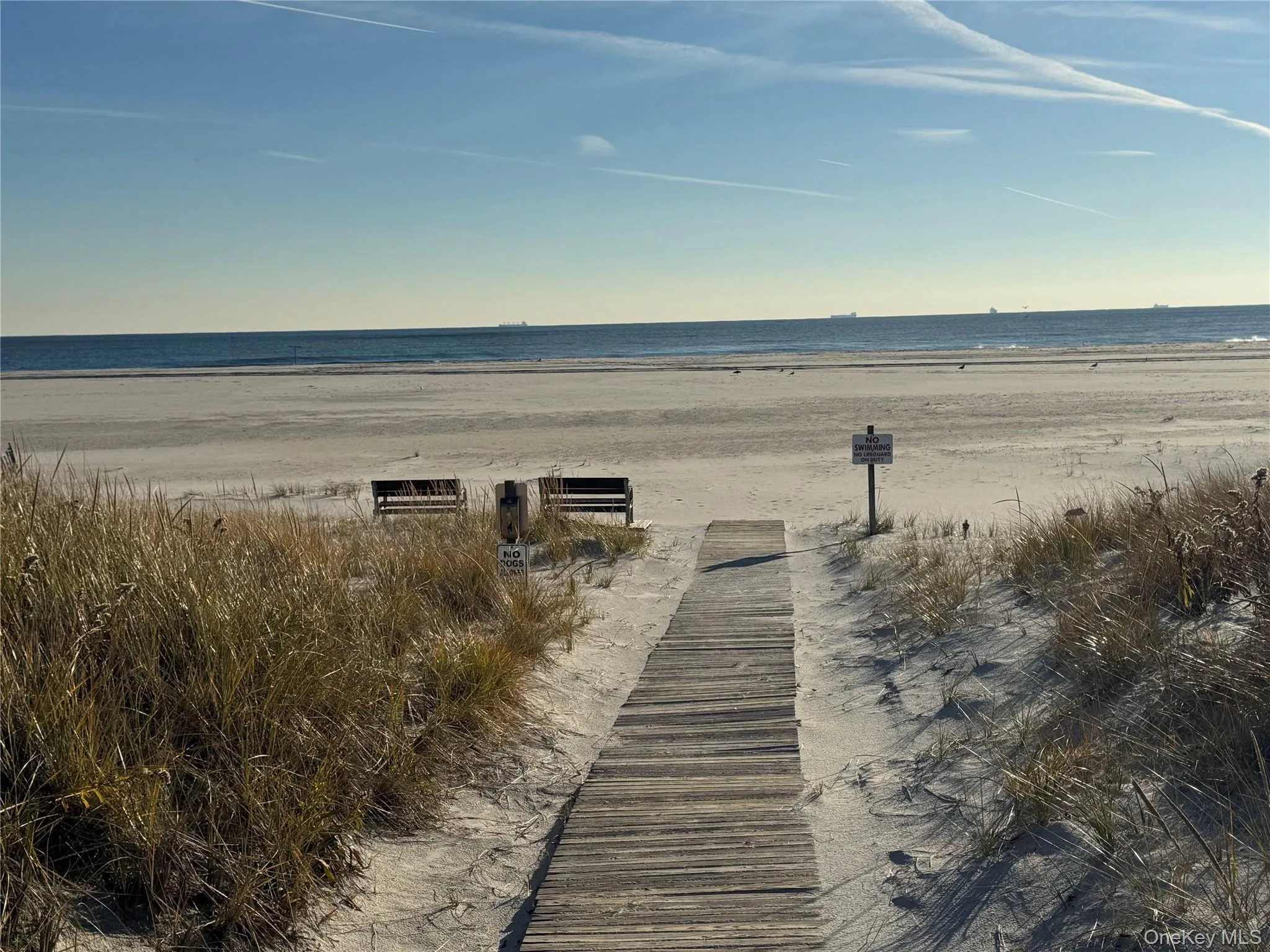 Water view with local beach Water view with local beach