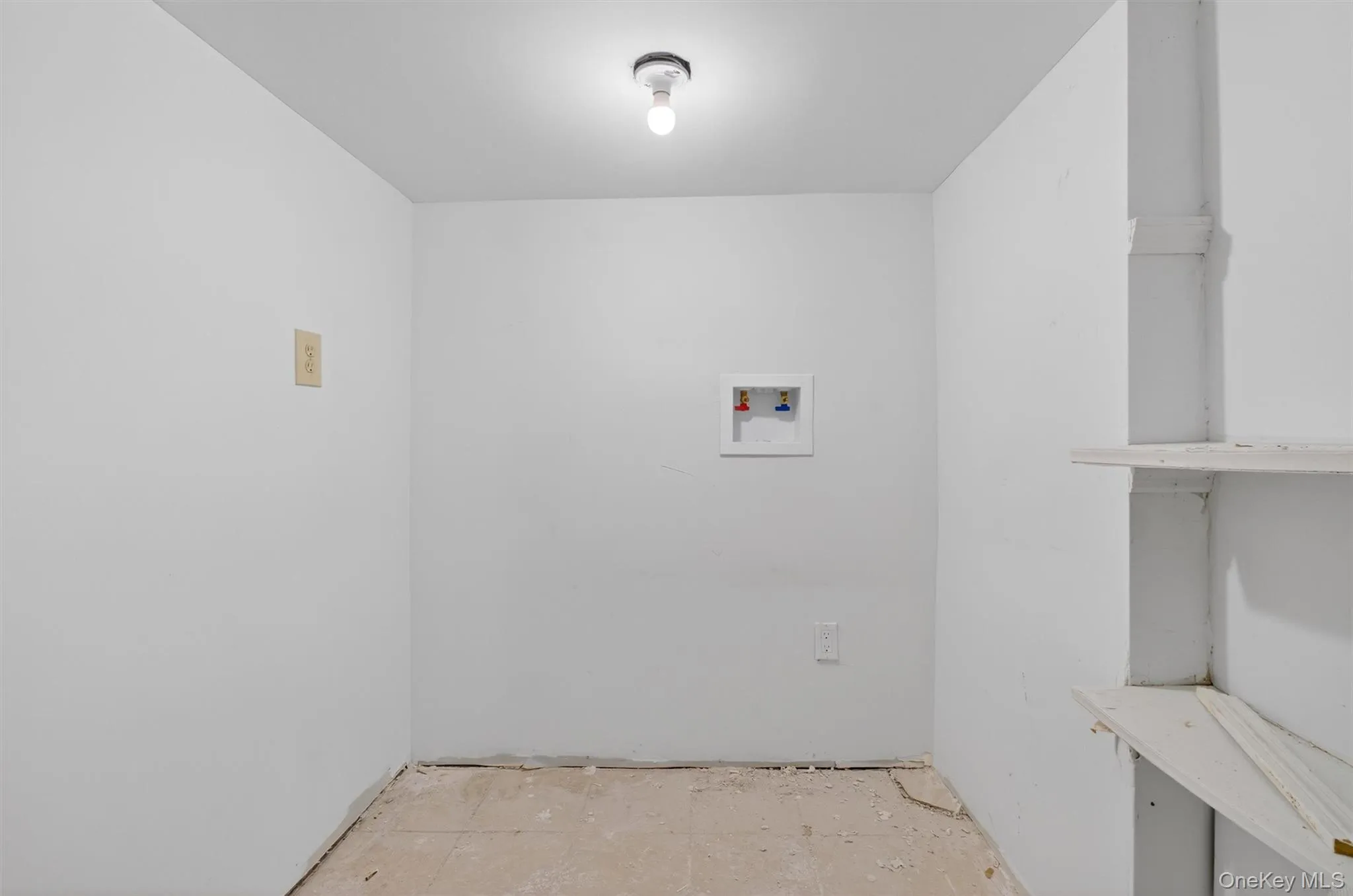 Laundry area featuring hookup for a washing machine Laundry area featuring hookup for a washing machine