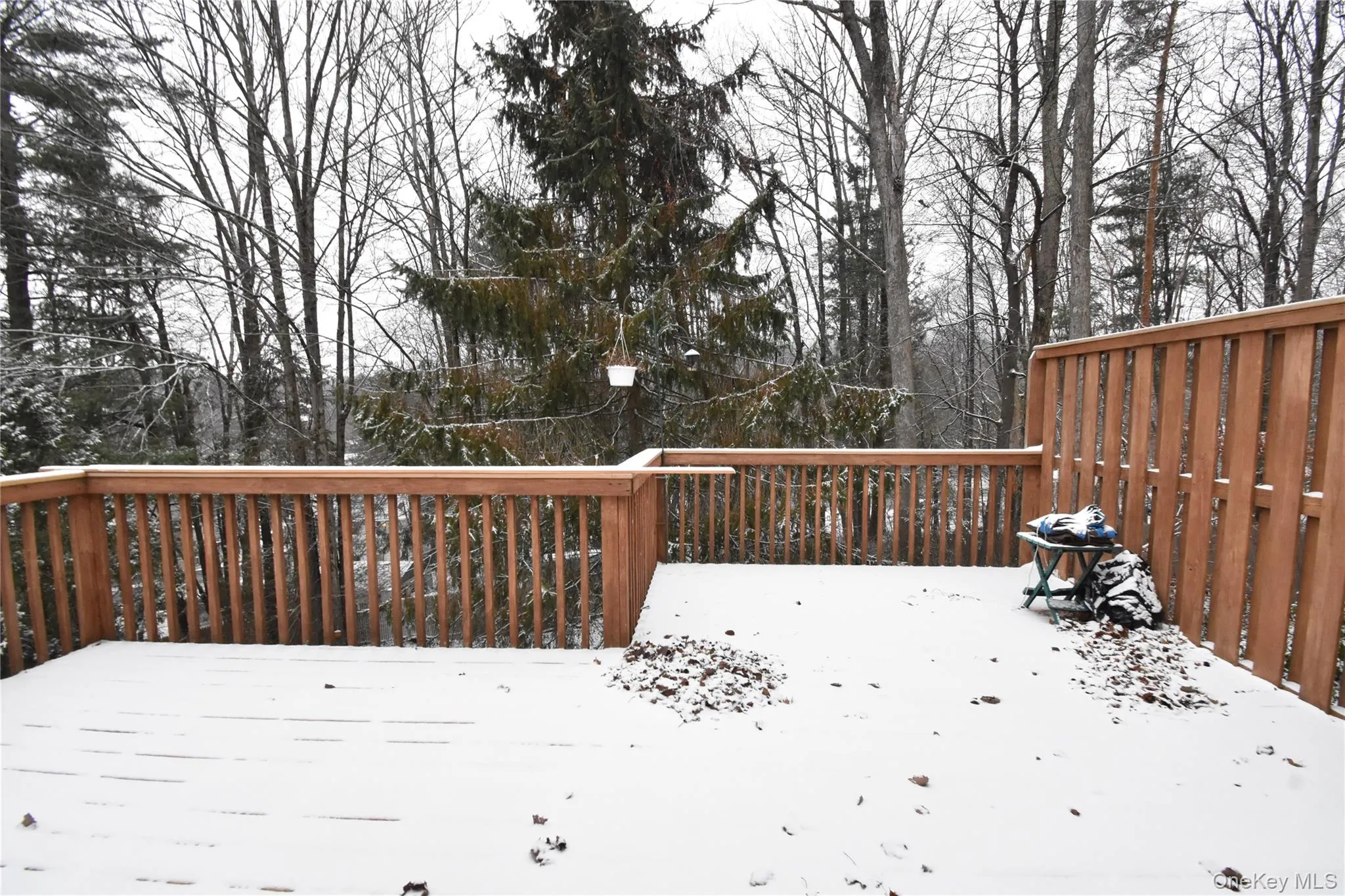 View of wooden terrace View of wooden terrace