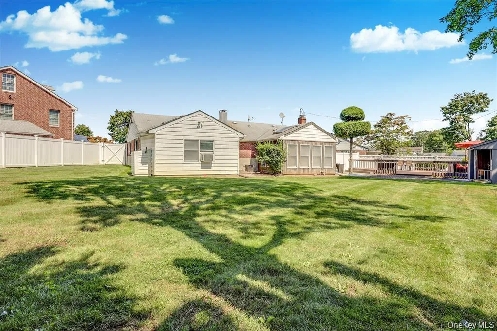 View of fenced backyard View of fenced backyard