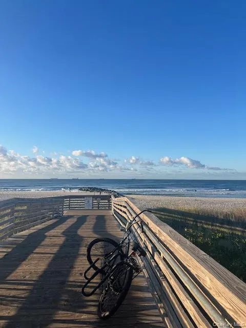 Boardwak and beach Boardwak and beach