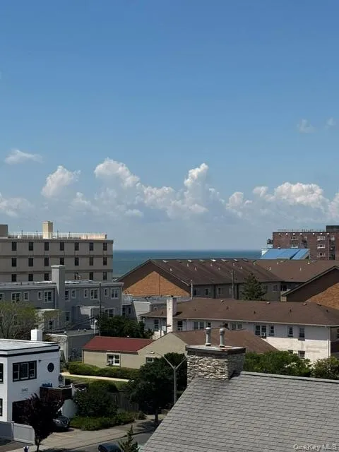 You can see the ocean from the balcony You can see the ocean from the balcony