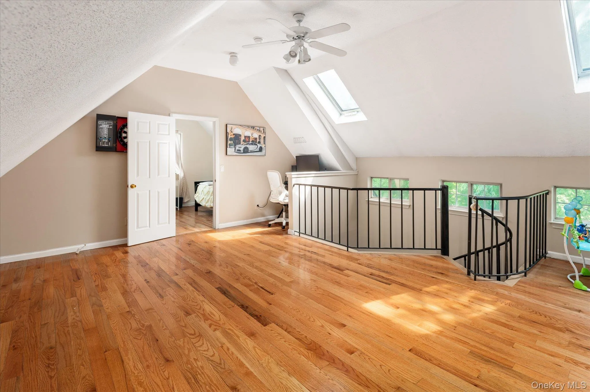 Loft Space Overlooking Living Room Loft Space Overlooking Living Room