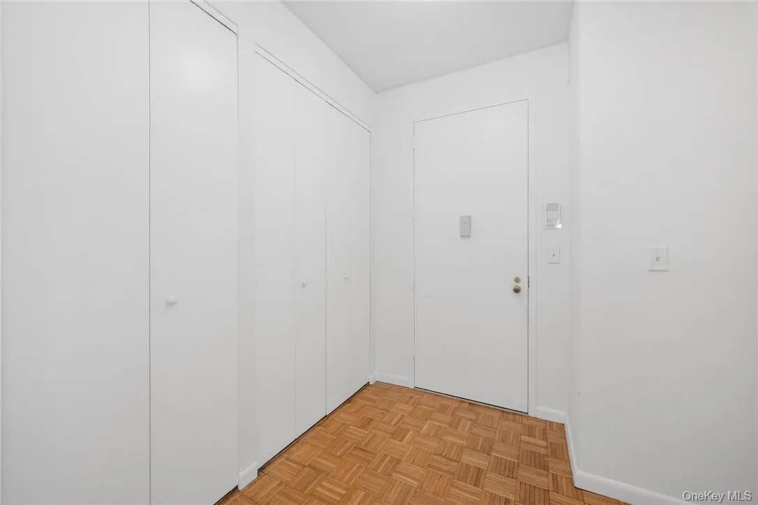 Entryway with additional closet space Entryway with additional closet space