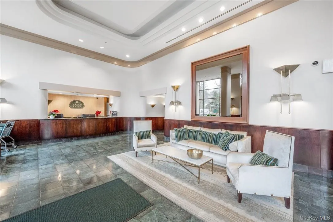 Front desk with 24 hour 7 day a week concierge Front desk with 24 hour 7 day a week concierge