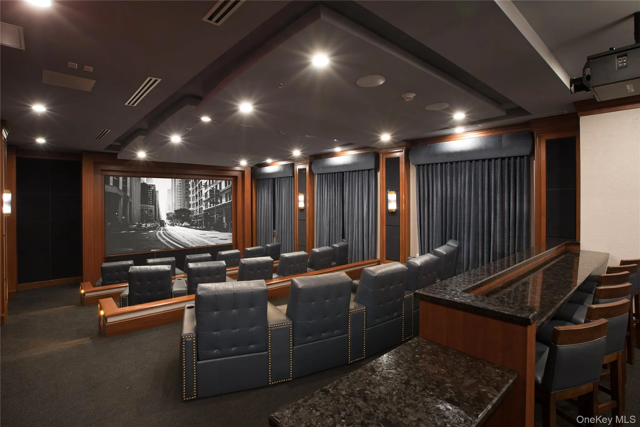 View of home theater room View of home theater room