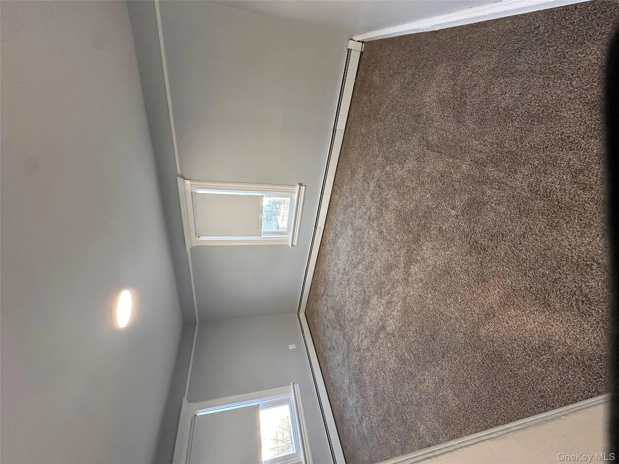 Spare room featuring carpet floors and baseboard heating Spare room featuring carpet floors and baseboard heating