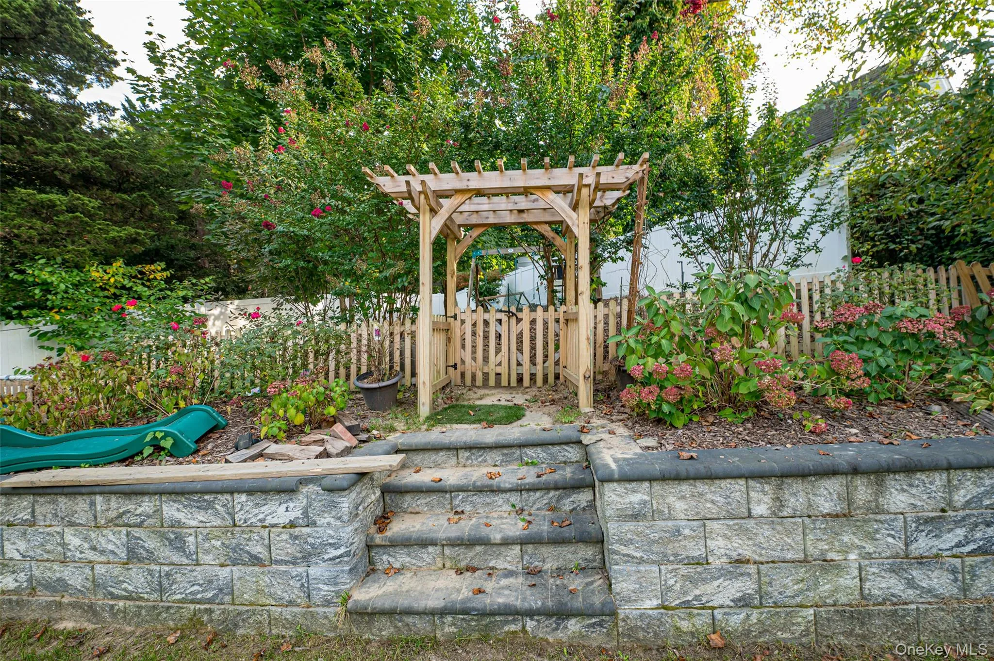 View of fenced backyard View of fenced backyard
