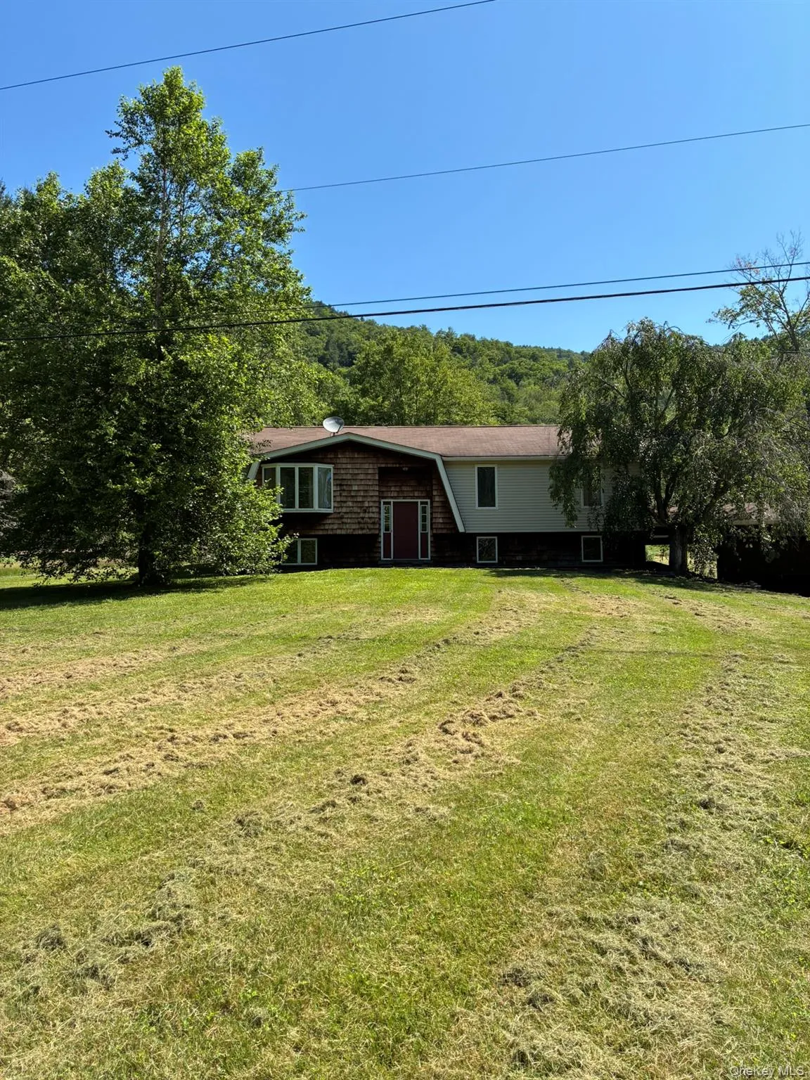 View of front of property with a front lawn View of front of property with a front lawn