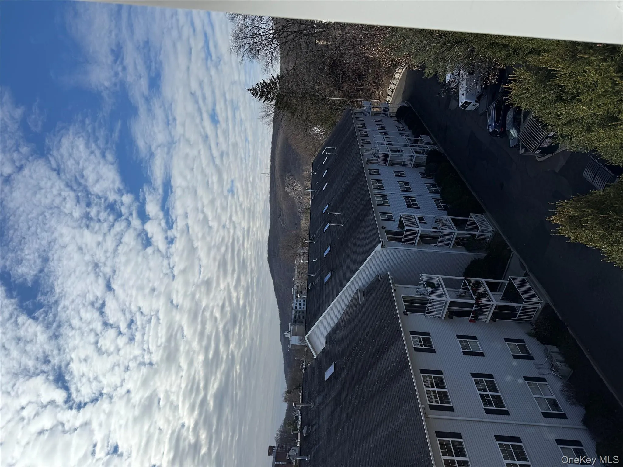 Drone / aerial view of apartment complex Drone / aerial view of apartment complex