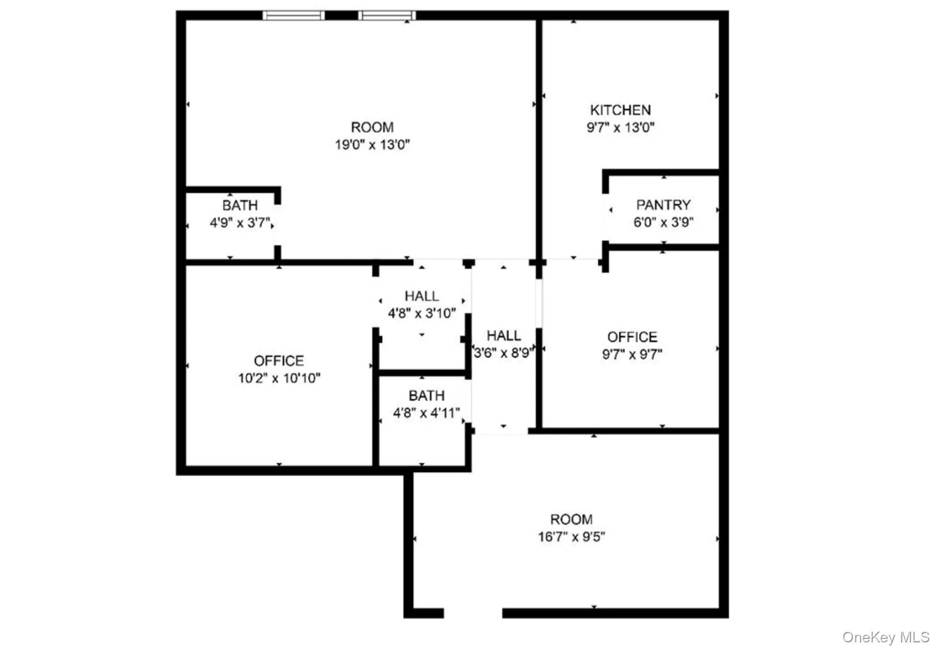 View of room layout View of room layout