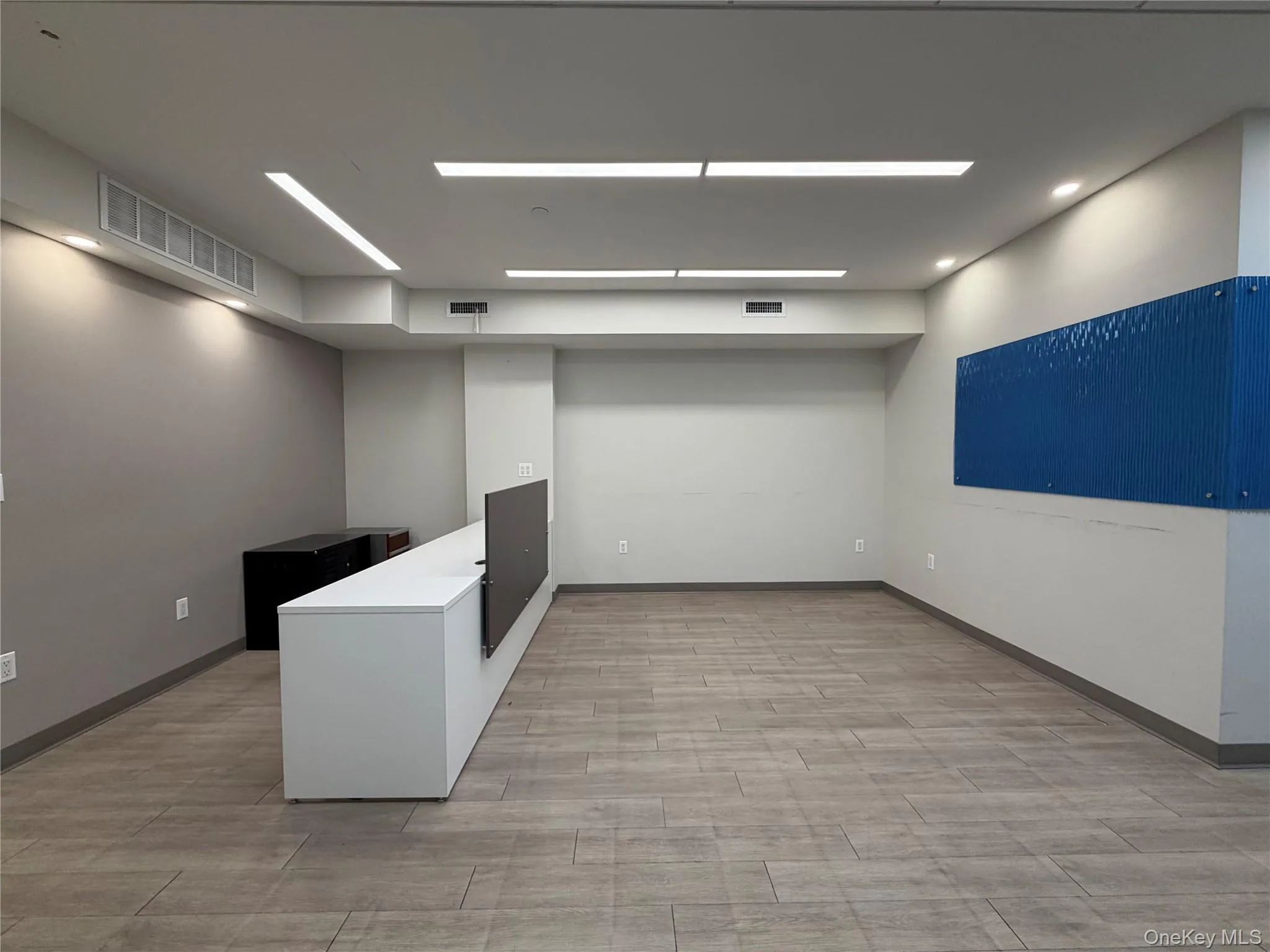 Unfurnished office featuring recessed lighting Unfurnished office featuring recessed lighting