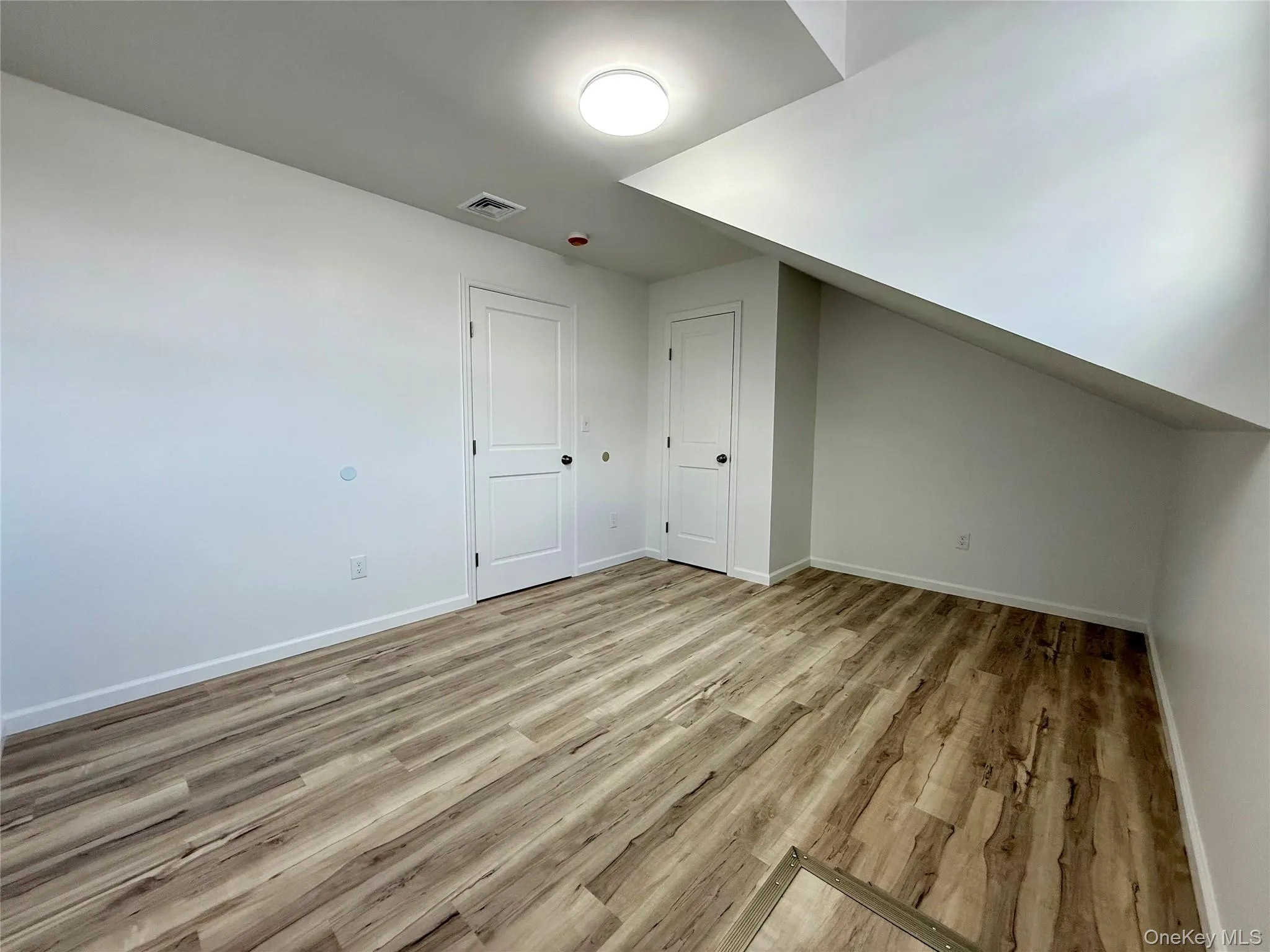 Additional living space featuring light wood-type flooring and baseboards Additional living space featuring light wood-type flooring and baseboards