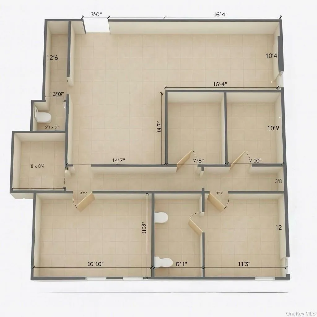 View of room layout View of room layout