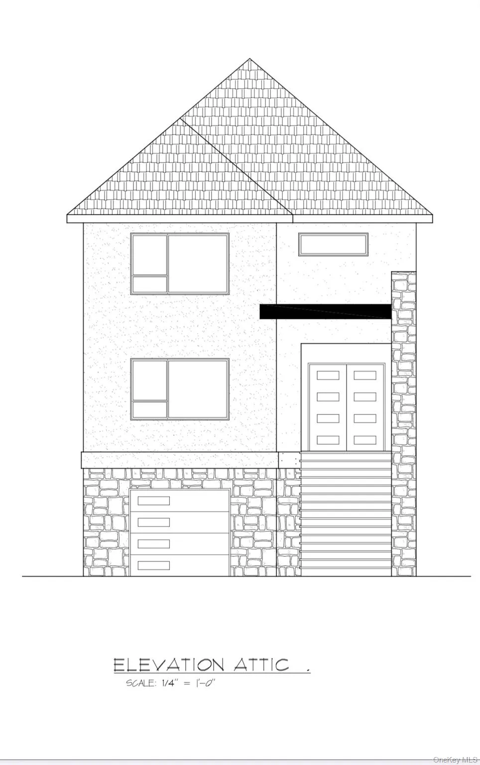 Proposed Elevation Attic Proposed Elevation Attic