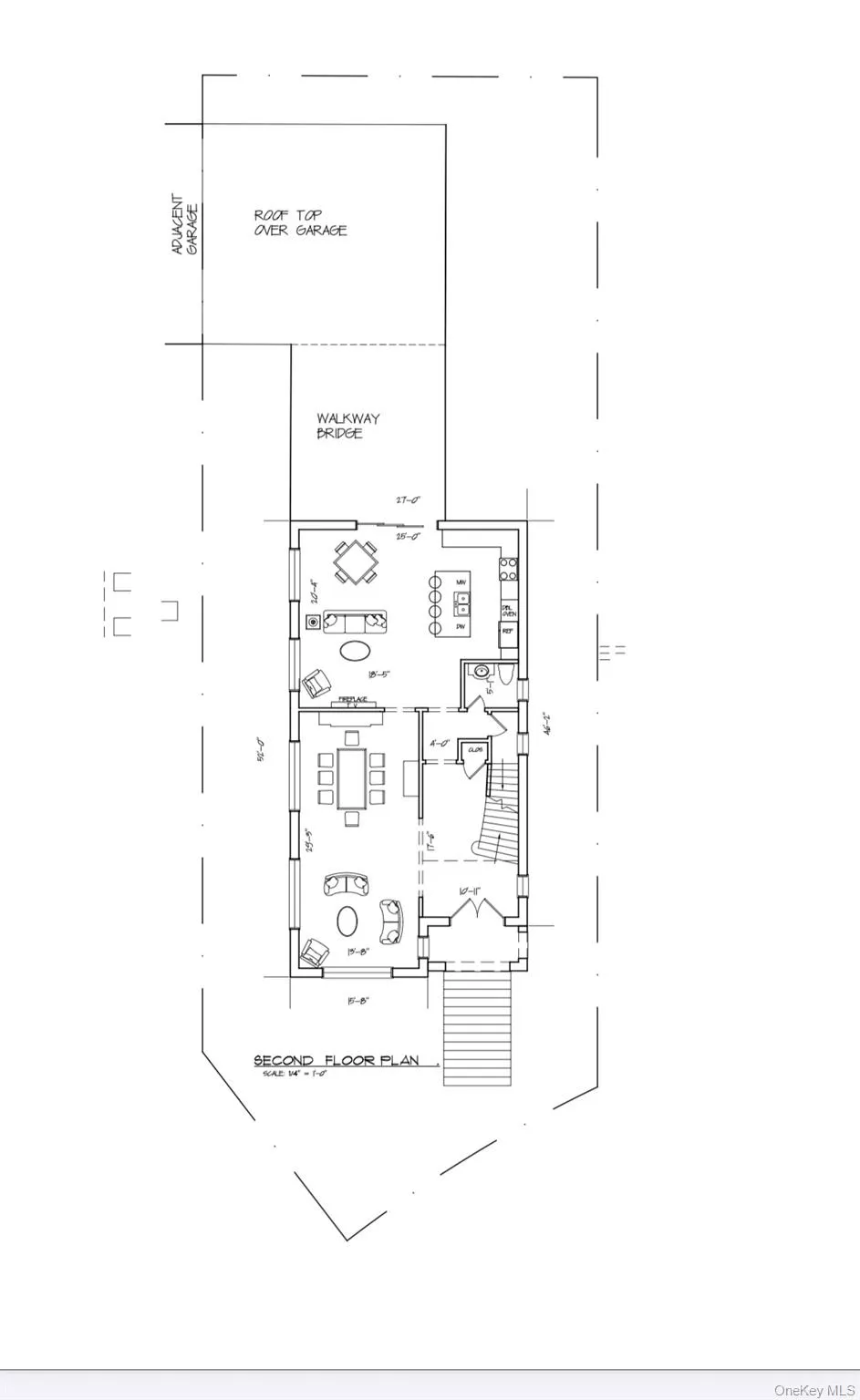 Proposed second fl. floor plan Proposed second fl. floor plan