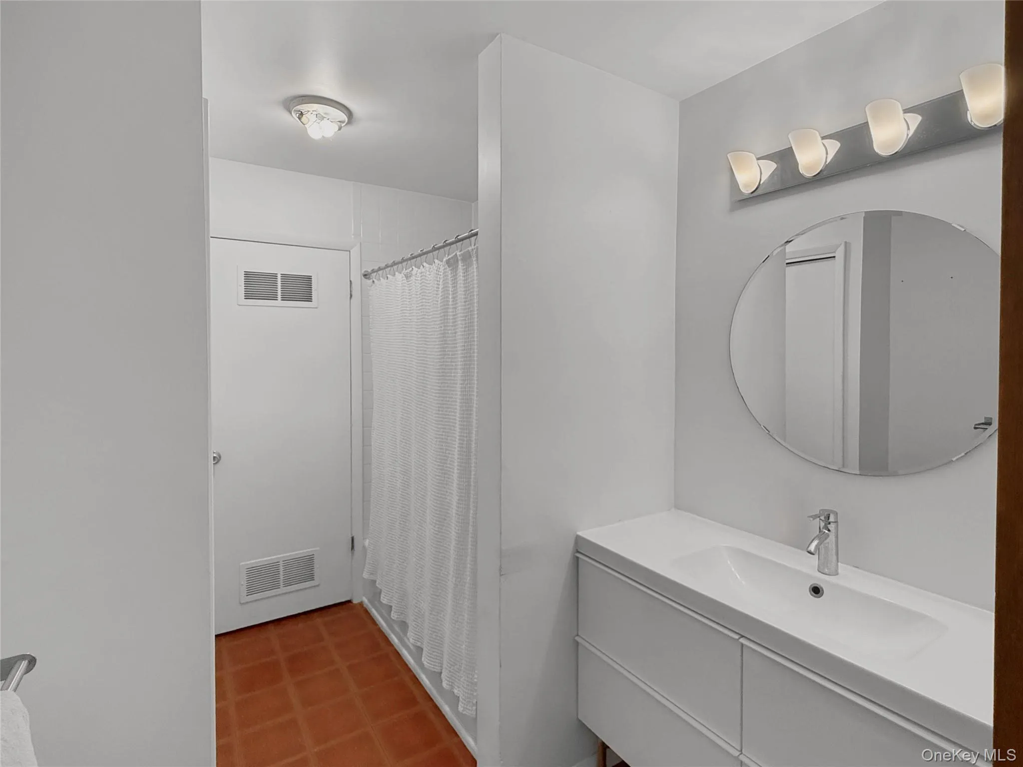 Full bathroom on lower level Full bathroom on lower level