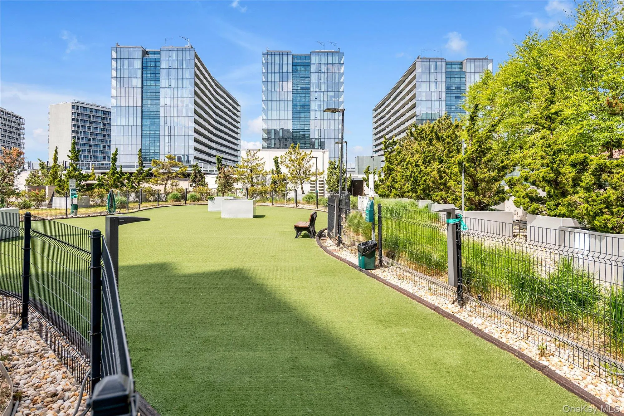 View of property's community with a view of city and a dog friendly area View of property's community with a view of city and a dog friendly area