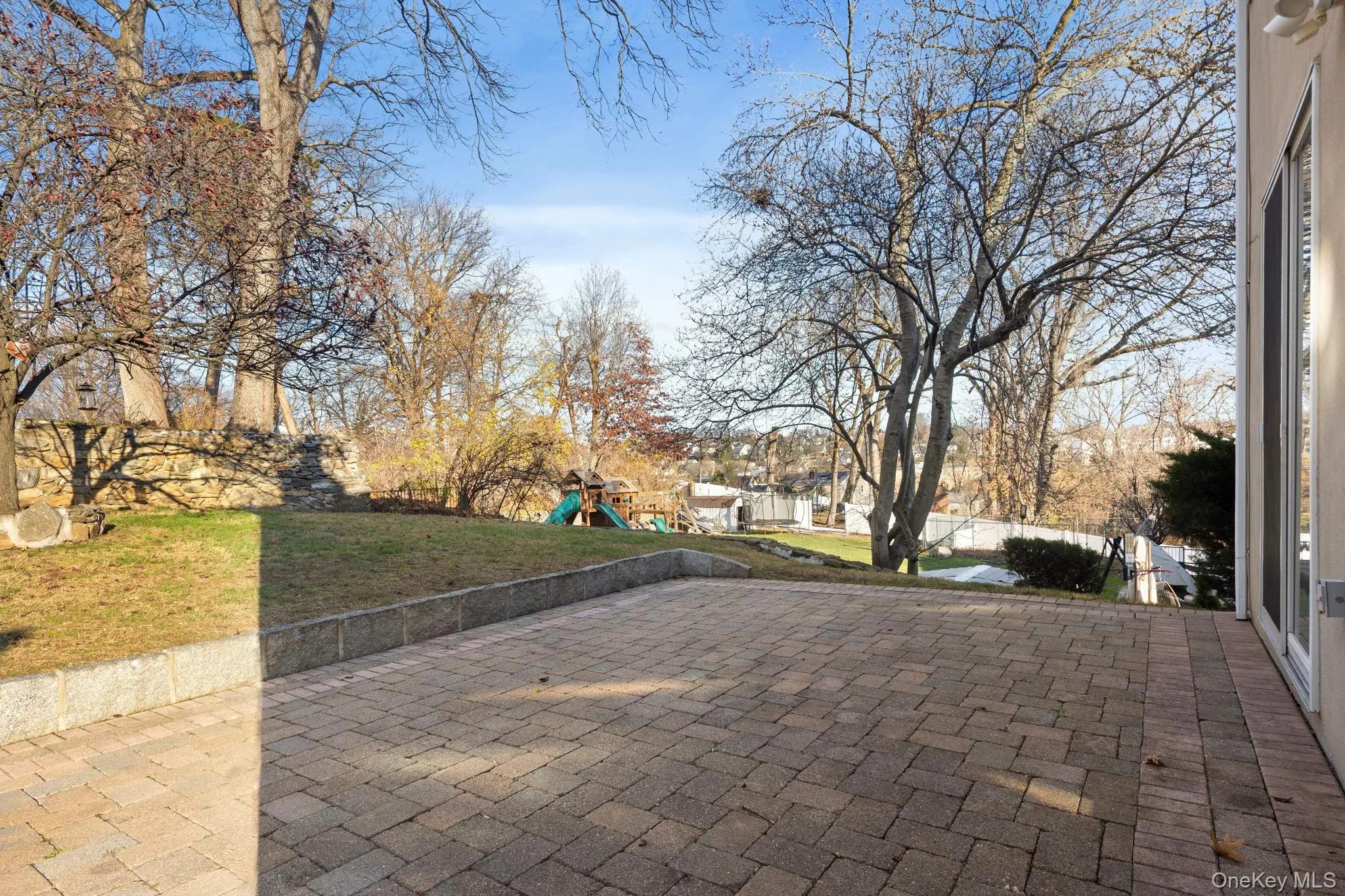 View of patio / terrace with a playground View of patio / terrace with a playground