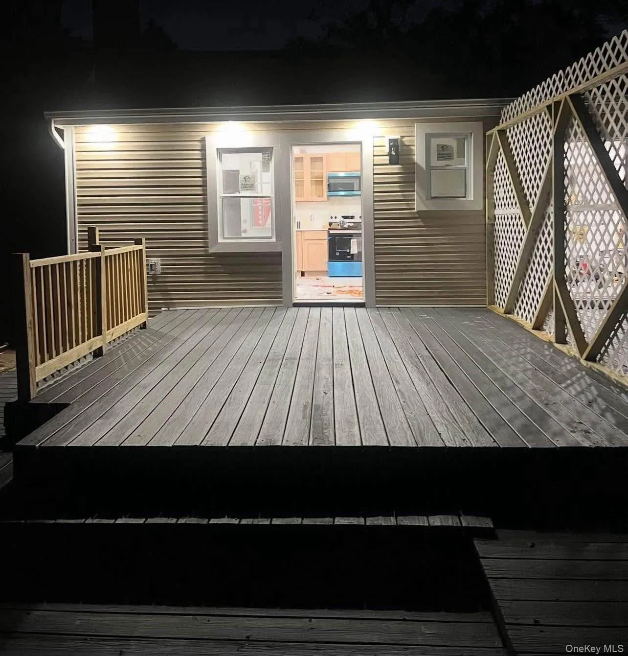 View of wooden deck View of wooden deck