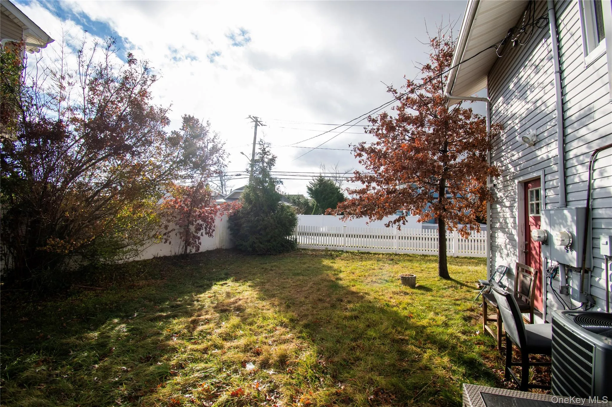 View of fenced backyard View of fenced backyard