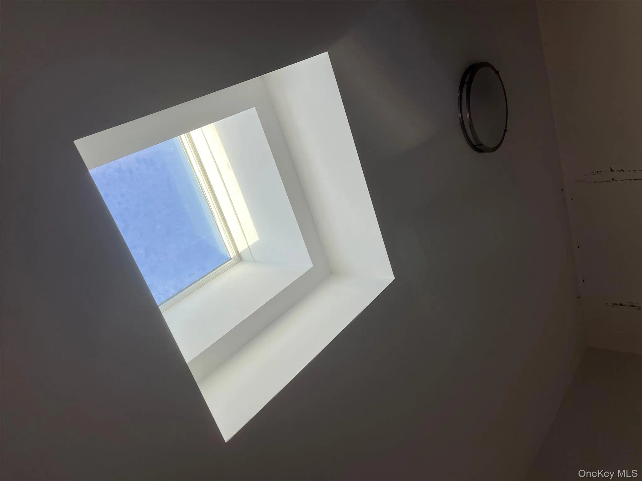 Detailed view of a skylight Detailed view of a skylight